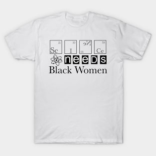Chemistry black Women T-Shirt